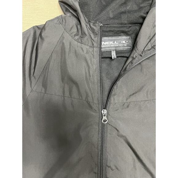 O'Neill Jacket Boys Medium Black Full Zip Jacket Hoodie TRVLR Series Lightweight - Picture 7 of 9